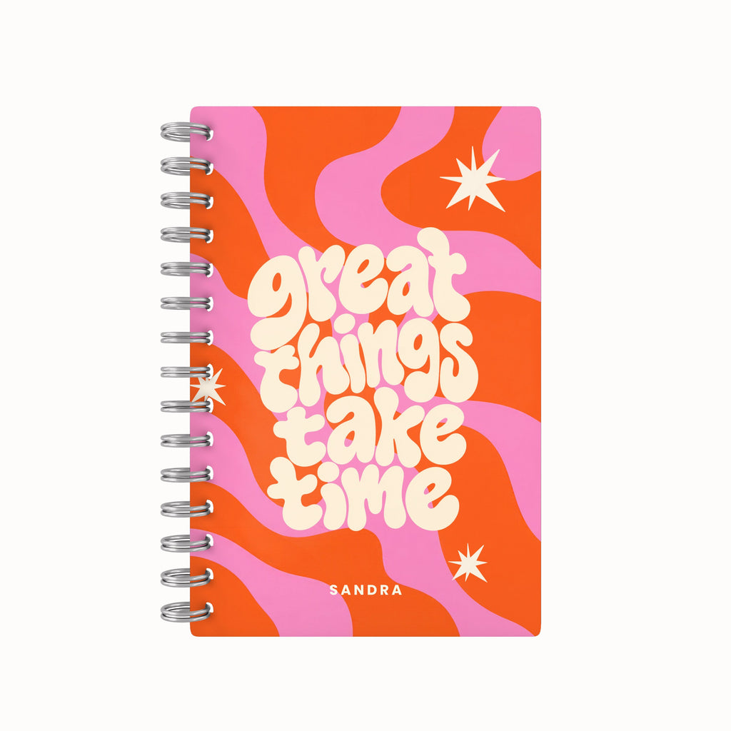 Groovy Swirls Mom Planner