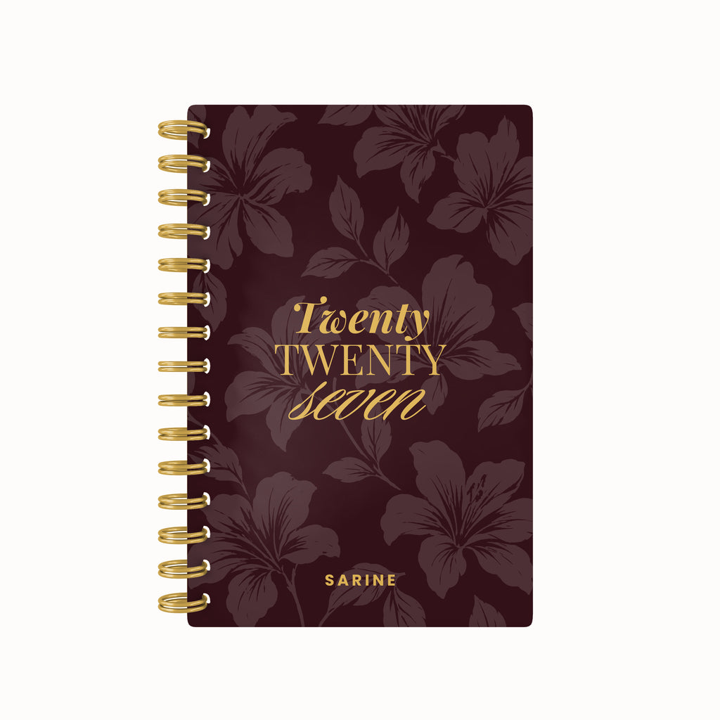 In Full Bloom Foil Lined Notebook