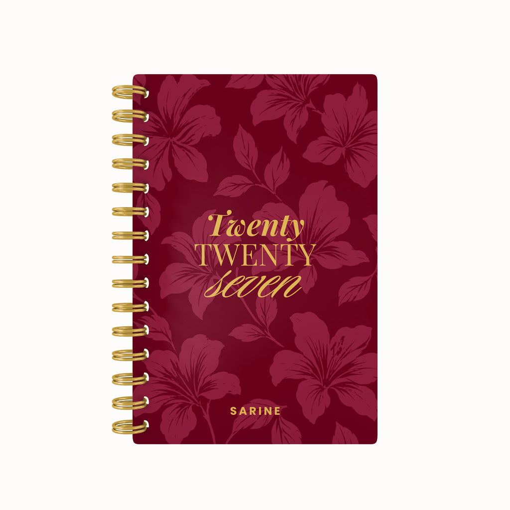 In Full Bloom Foil Lined Notebook