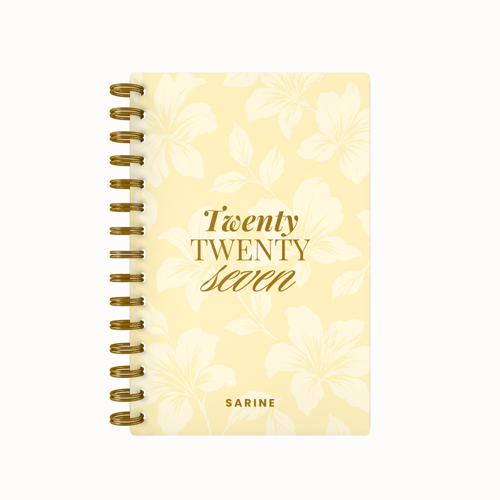 In Full Bloom Foil Lined Notebook