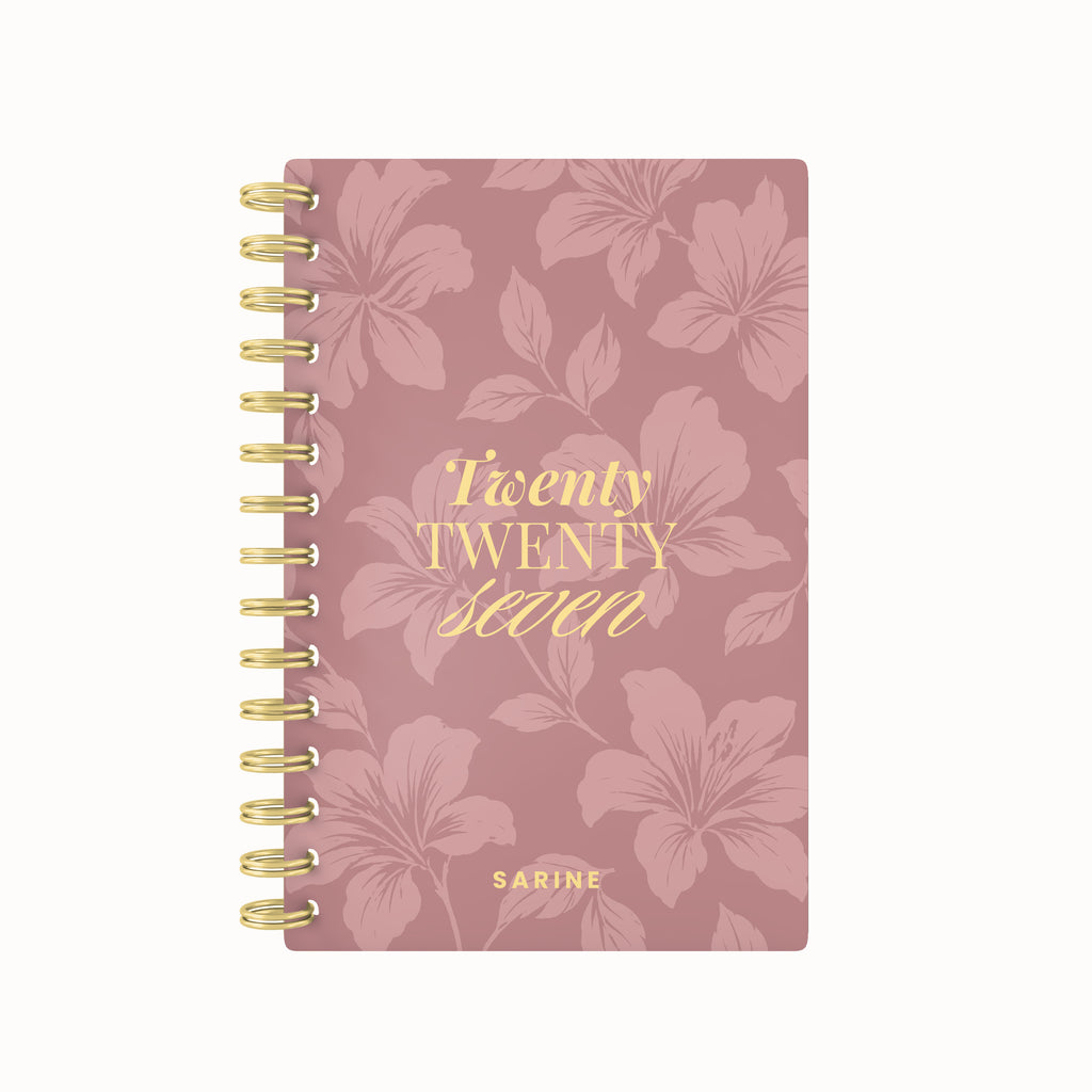 In Full Bloom Foil Lined Notebook