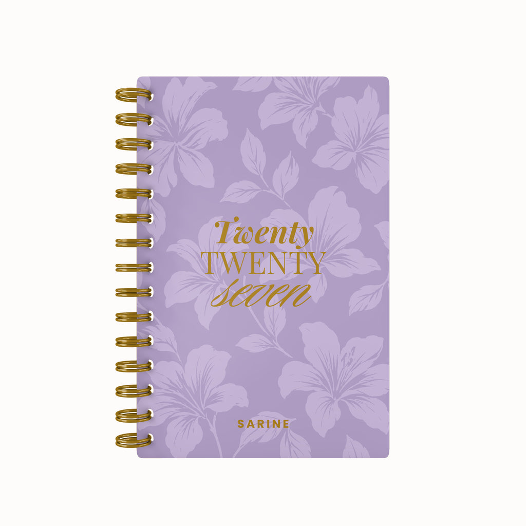 In Full Bloom Foil Lined Notebook