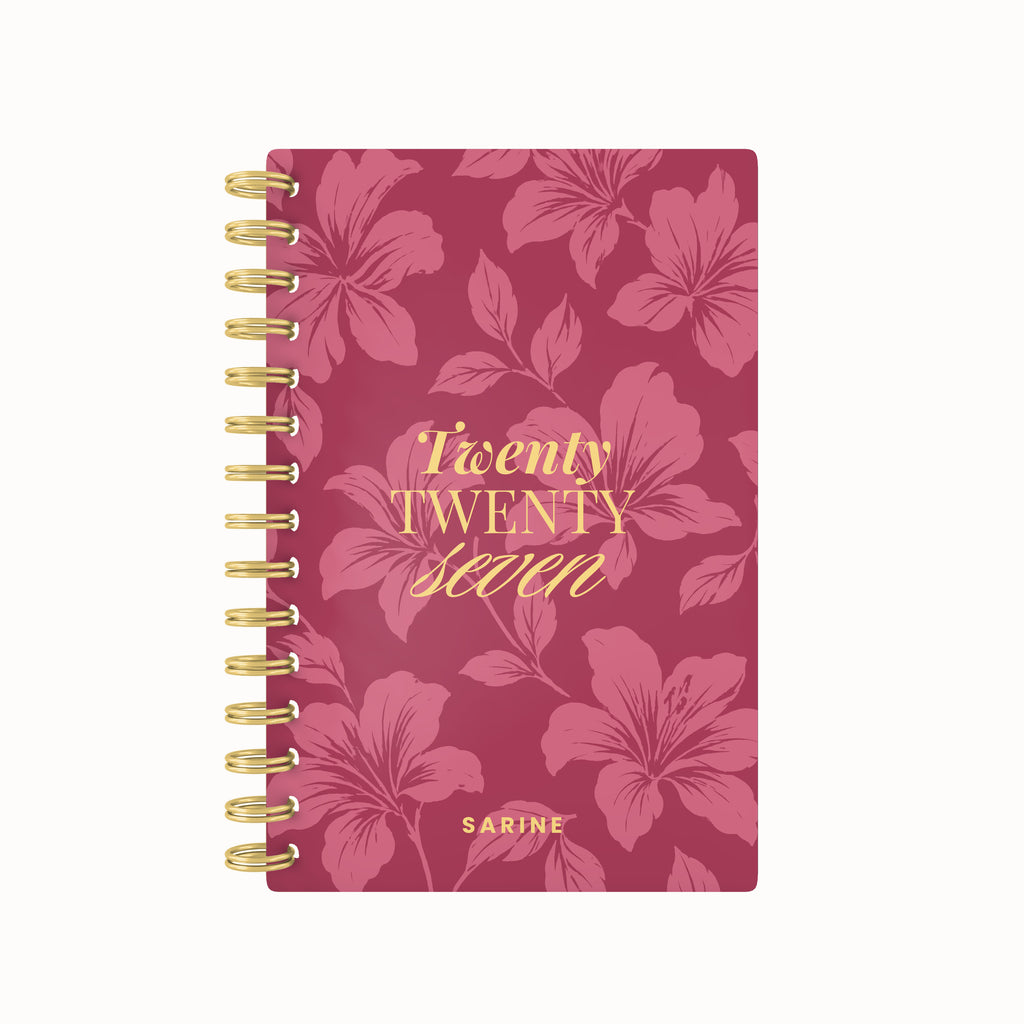 In Full Bloom Foil Lined Notebook