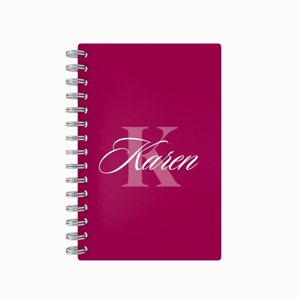 Initial Name Daily Planner