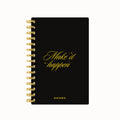 Make it happen foil weekly planner
