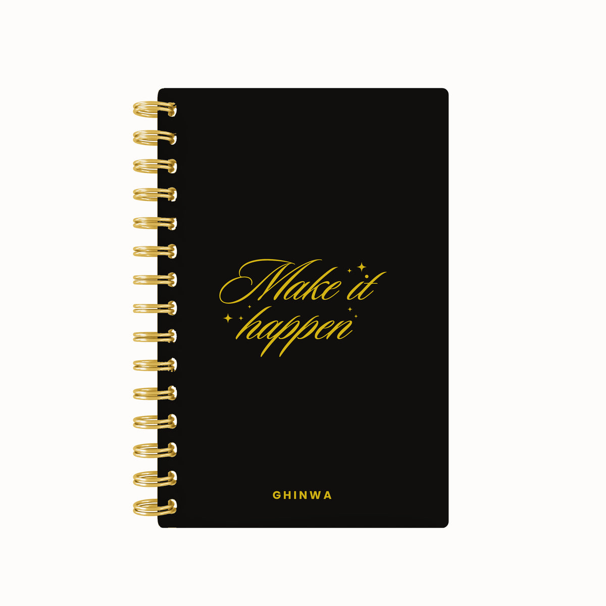 Make it happen foil weekly planner