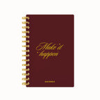 Make it happen foil weekly planner