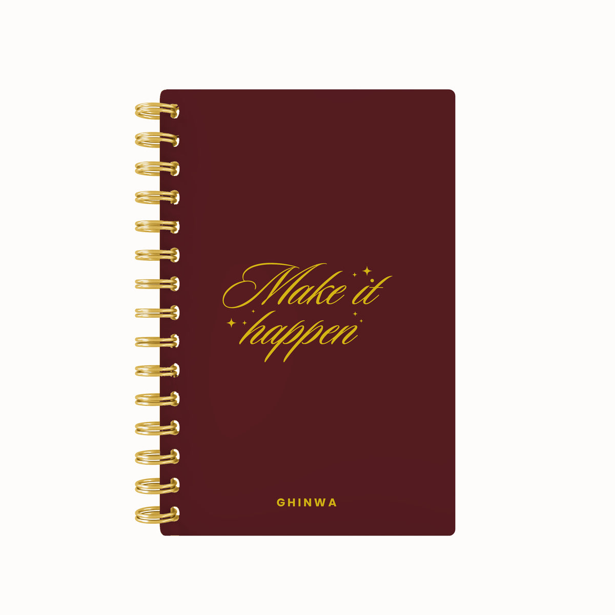 Make it happen foil weekly planner