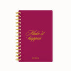 Make it happen foil weekly planner