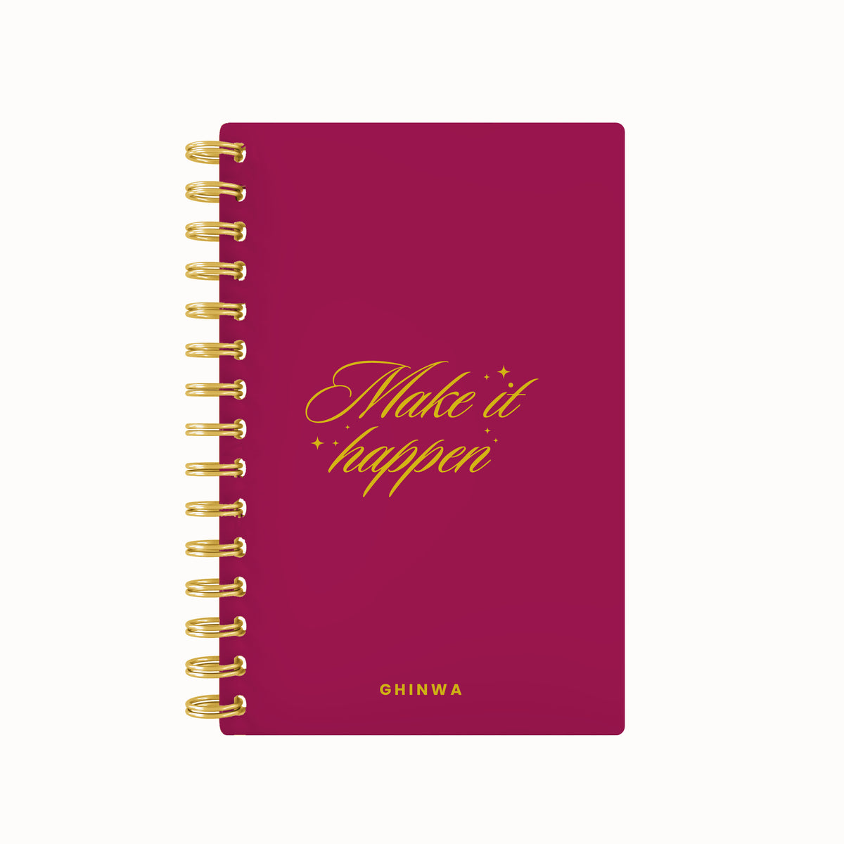 Make it happen foil weekly planner