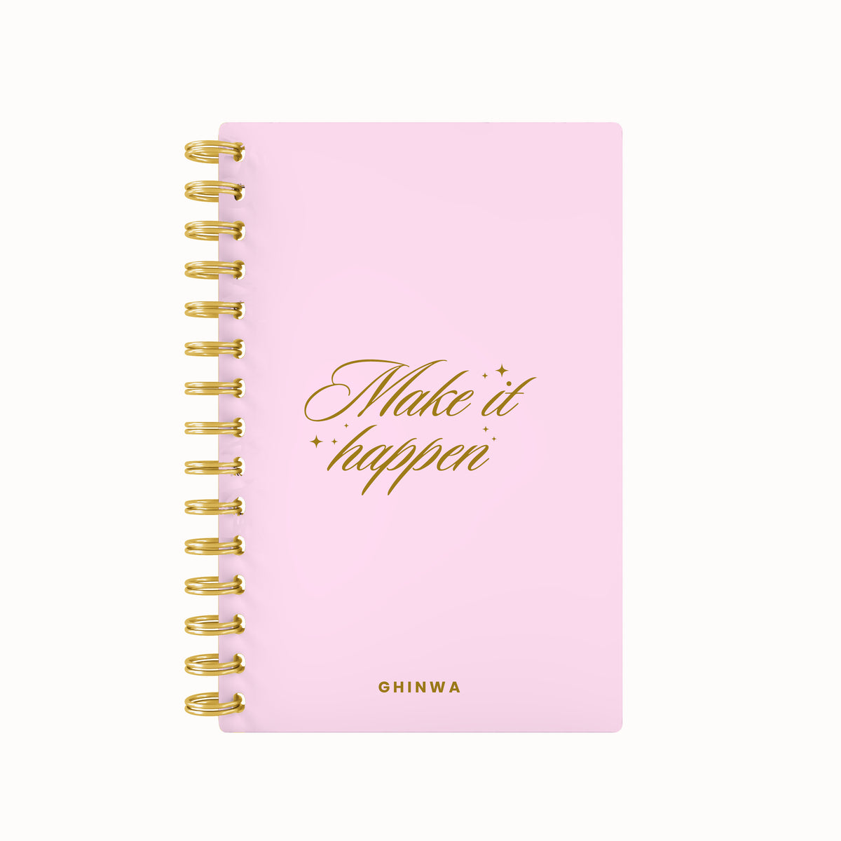 Make it happen foil weekly planner