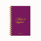 Make it happen foil weekly planner