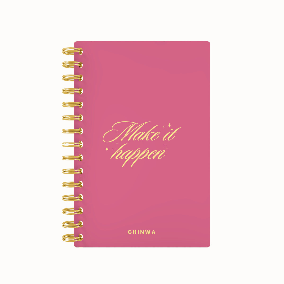 Make it happen foil weekly planner