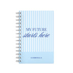 My Future Starts Here Lined Notebook