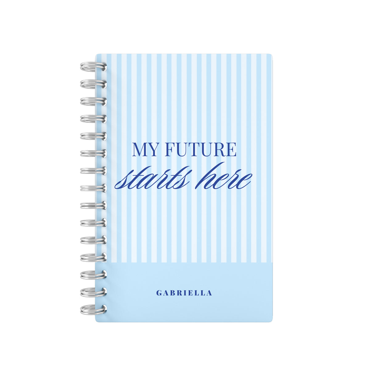 My Future Starts Here Lined Notebook
