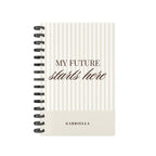 My Future Starts Here Lined Notebook