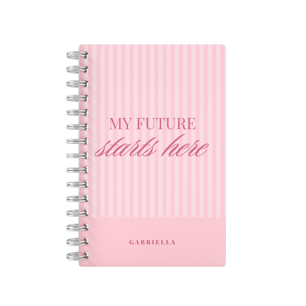 My Future Starts Here Lined Notebook