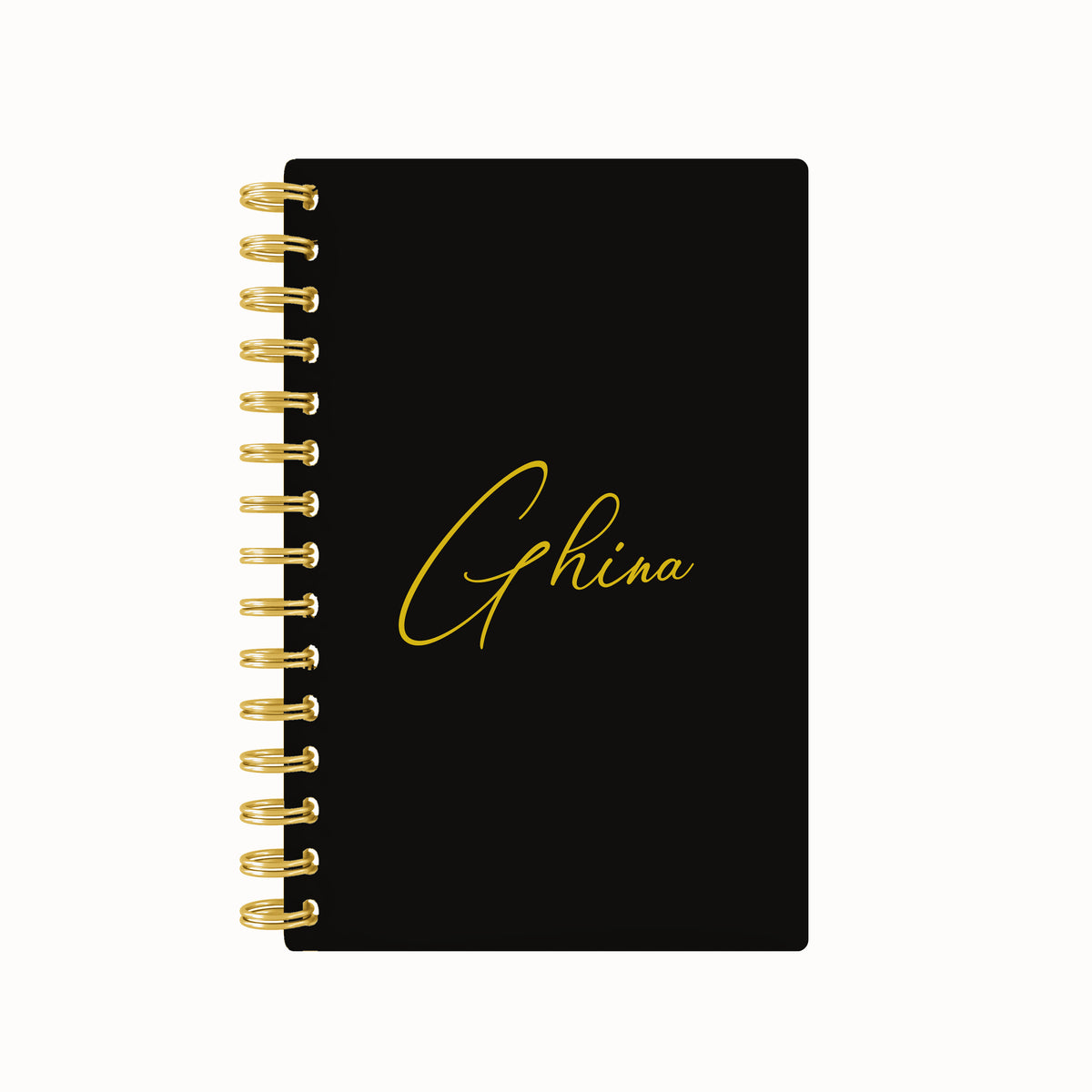 Names Foil Lined Notebook
