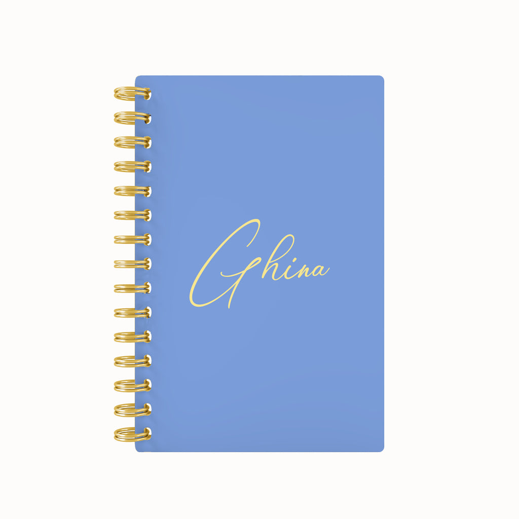Names Foil Lined Notebook