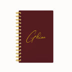 Names Foil Lined Notebook