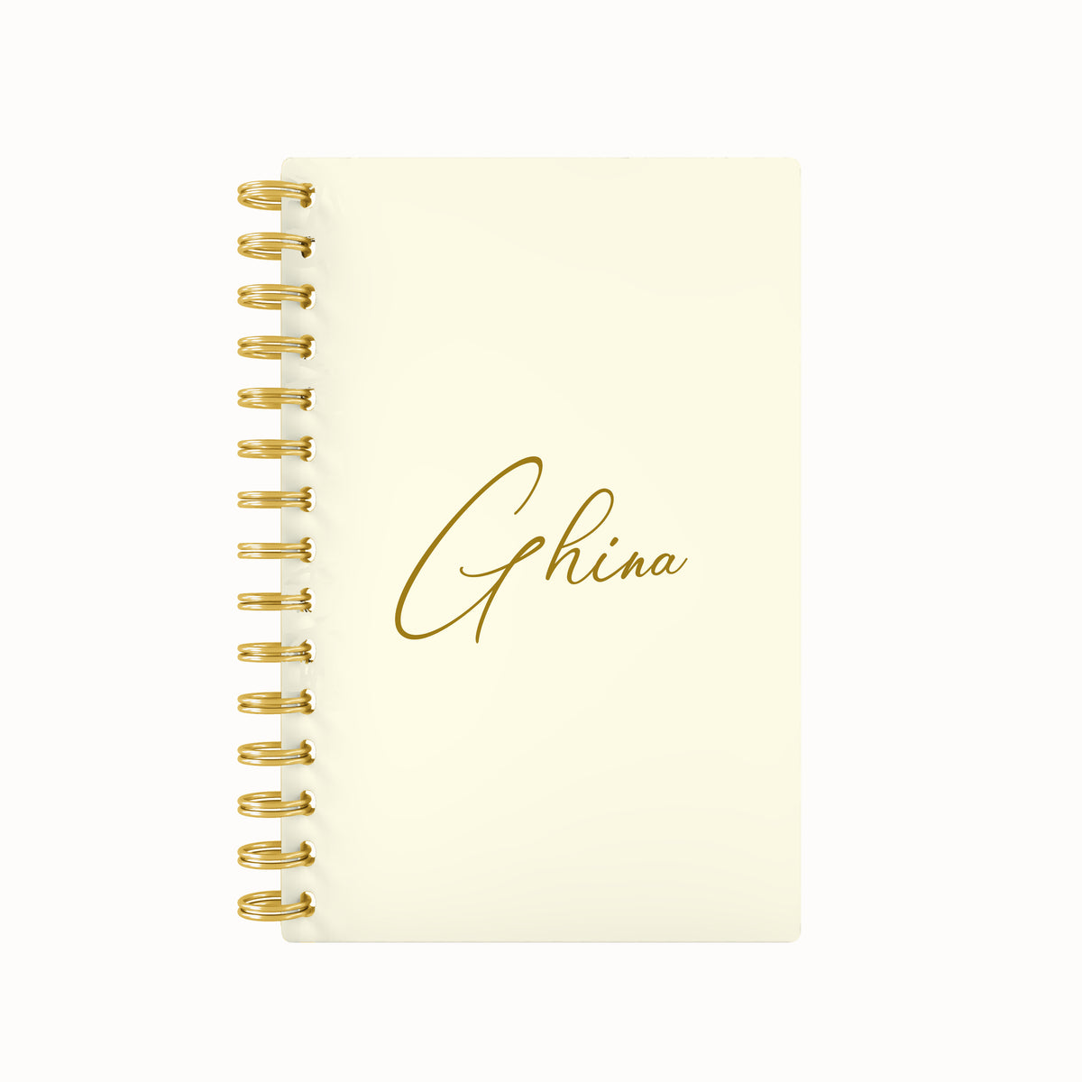 Names Foil Lined Notebook