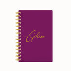 Names Foil Lined Notebook