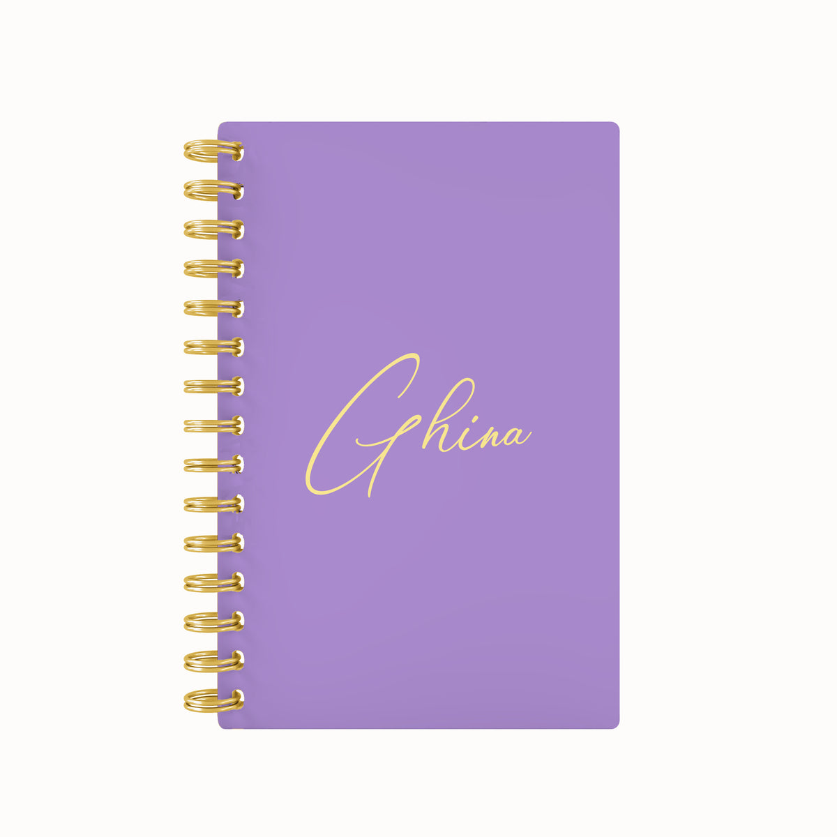 Names Foil Lined Notebook