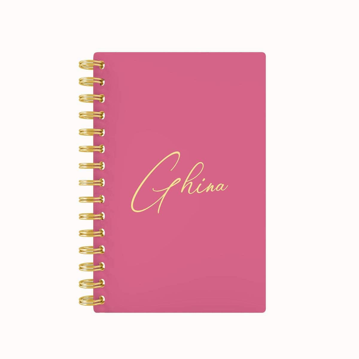 Names Foil Lined Notebook