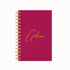 Names Foil Lined Notebook