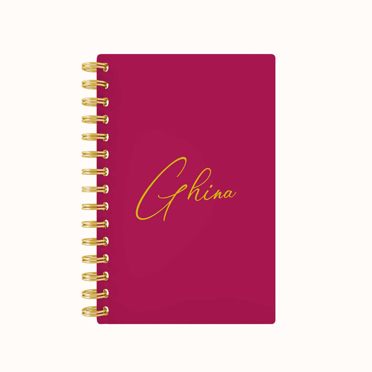 Names Foil Lined Notebook