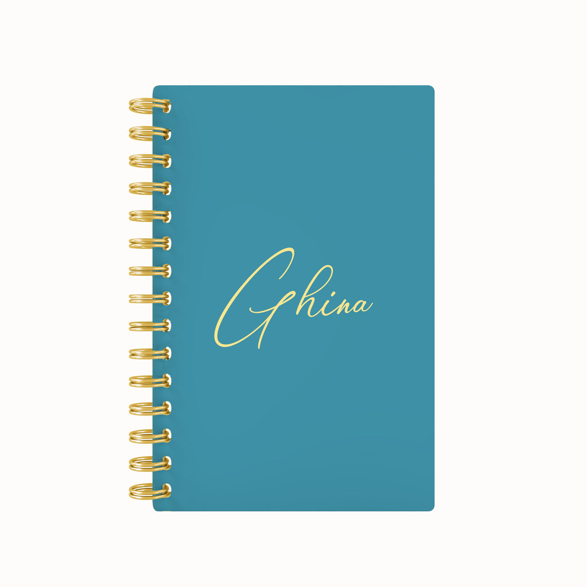 Names Foil Lined Notebook