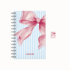 Pink bow weekly planner