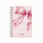 Pink bow weekly planner