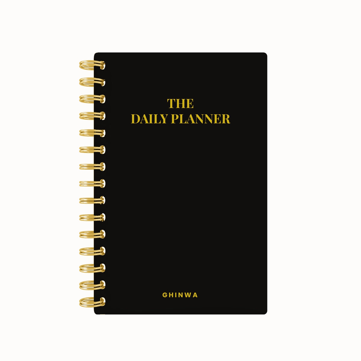 Simple Daily Foil Lined Notebook