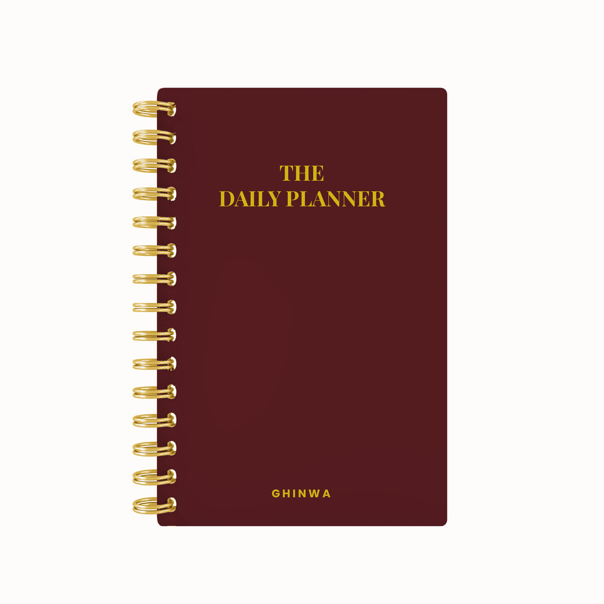 Simple Daily Foil Lined Notebook