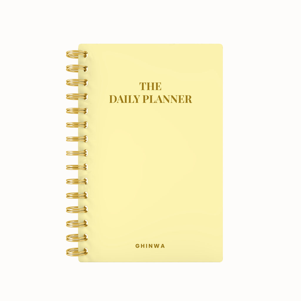 Simple Daily Foil Lined Notebook