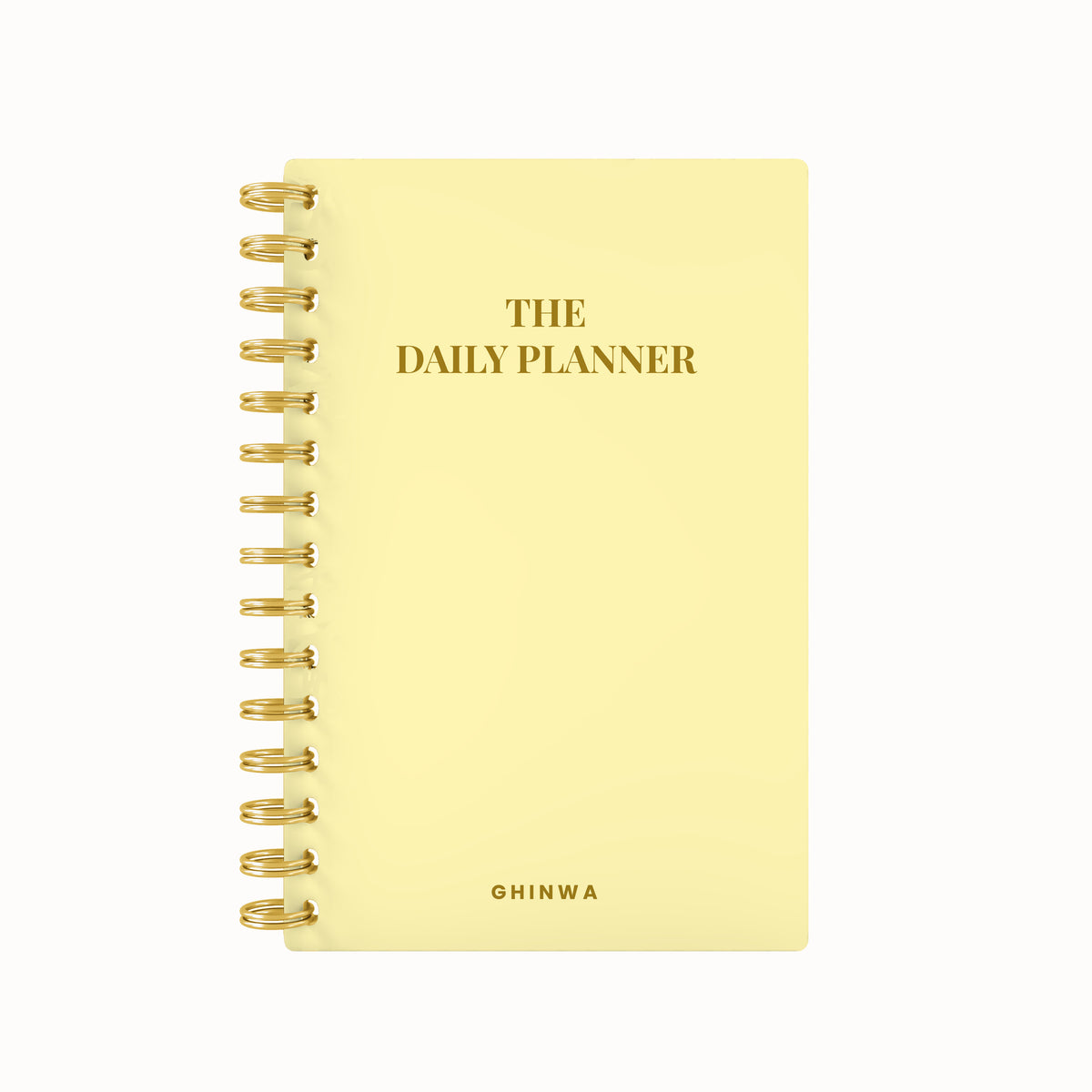 Simple Daily Foil Lined Notebook