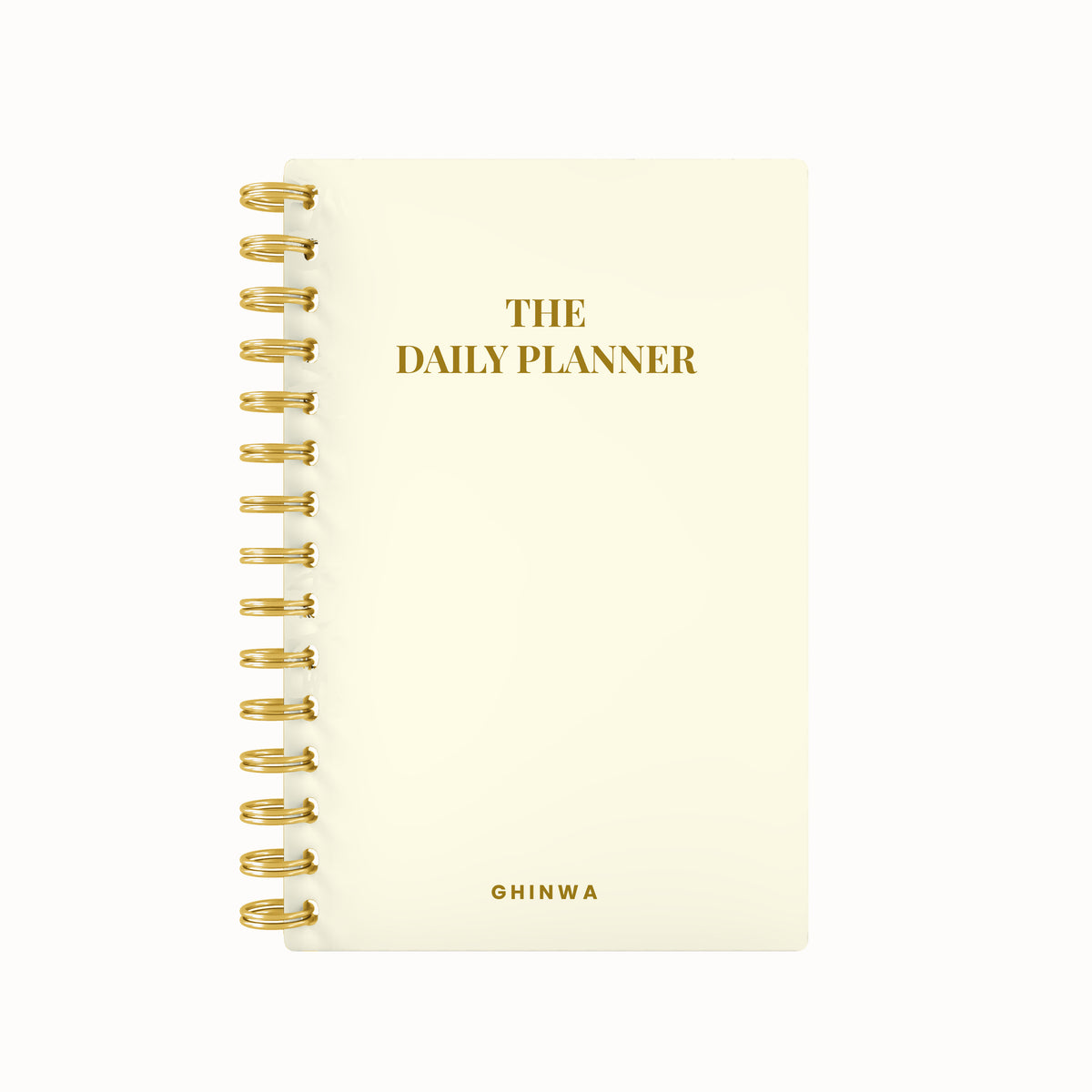 Simple Daily Foil Lined Notebook