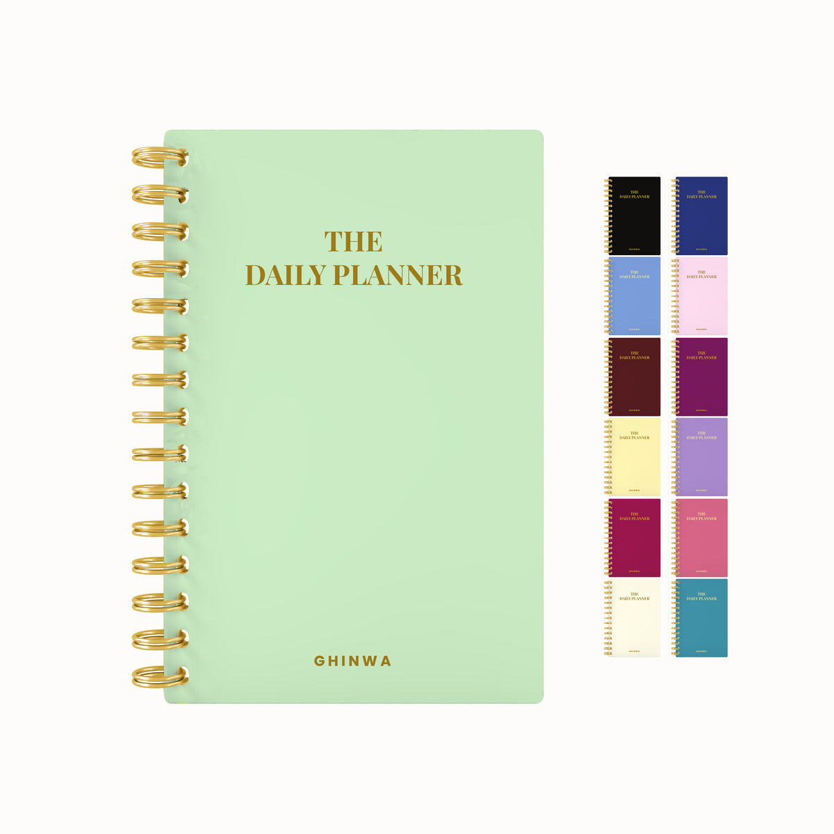 Simple Daily Foil Lined Notebook