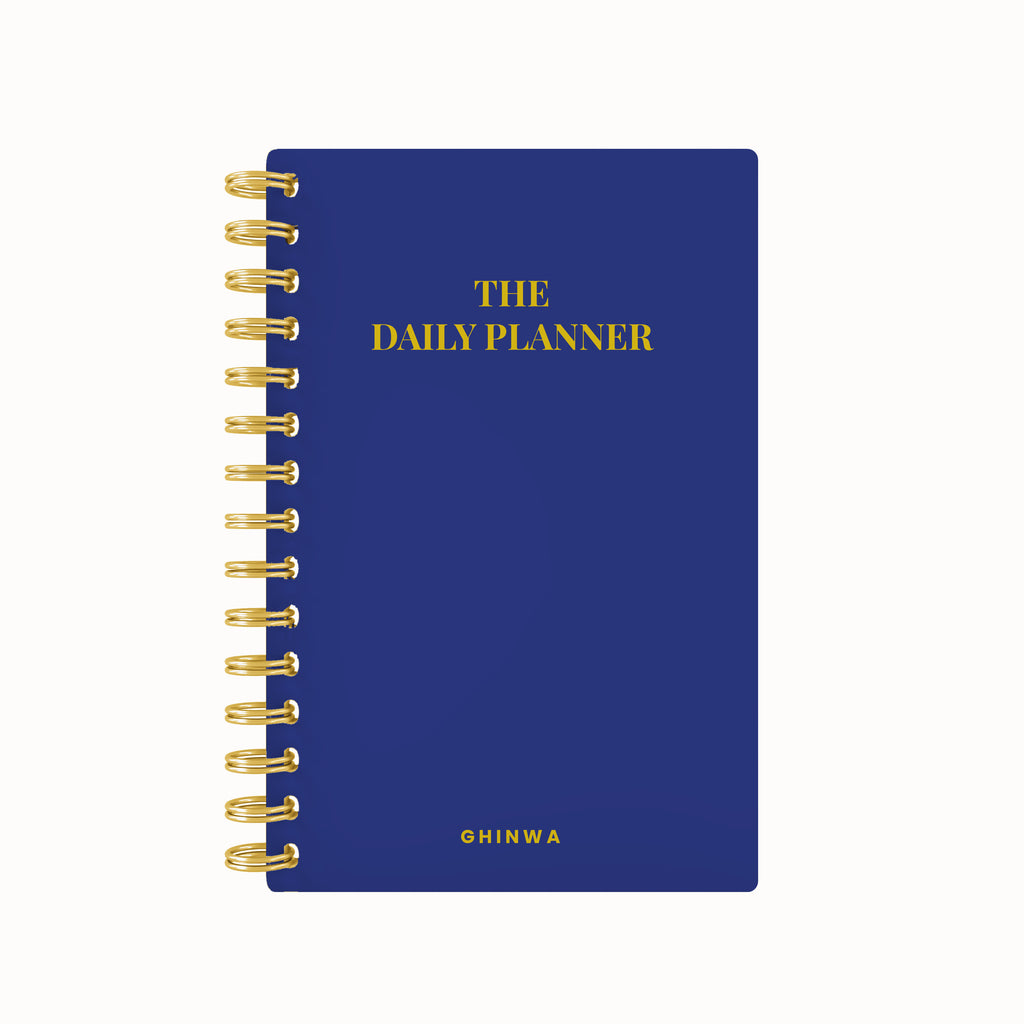 Simple Daily Foil Lined Notebook