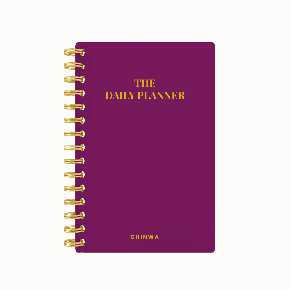 Simple Daily Foil Lined Notebook