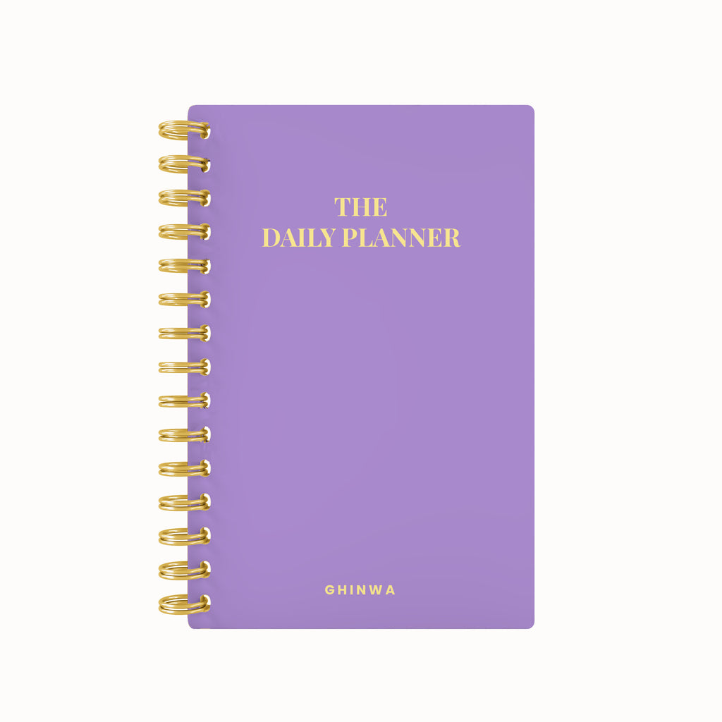 Simple Daily Foil Lined Notebook