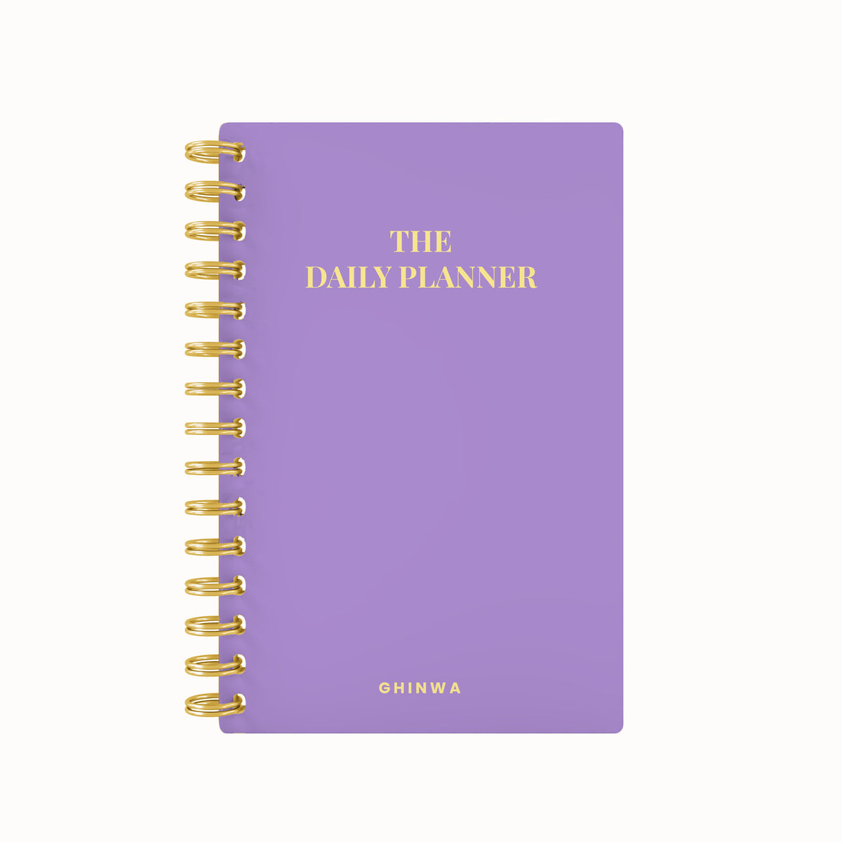 Simple Daily Foil Lined Notebook