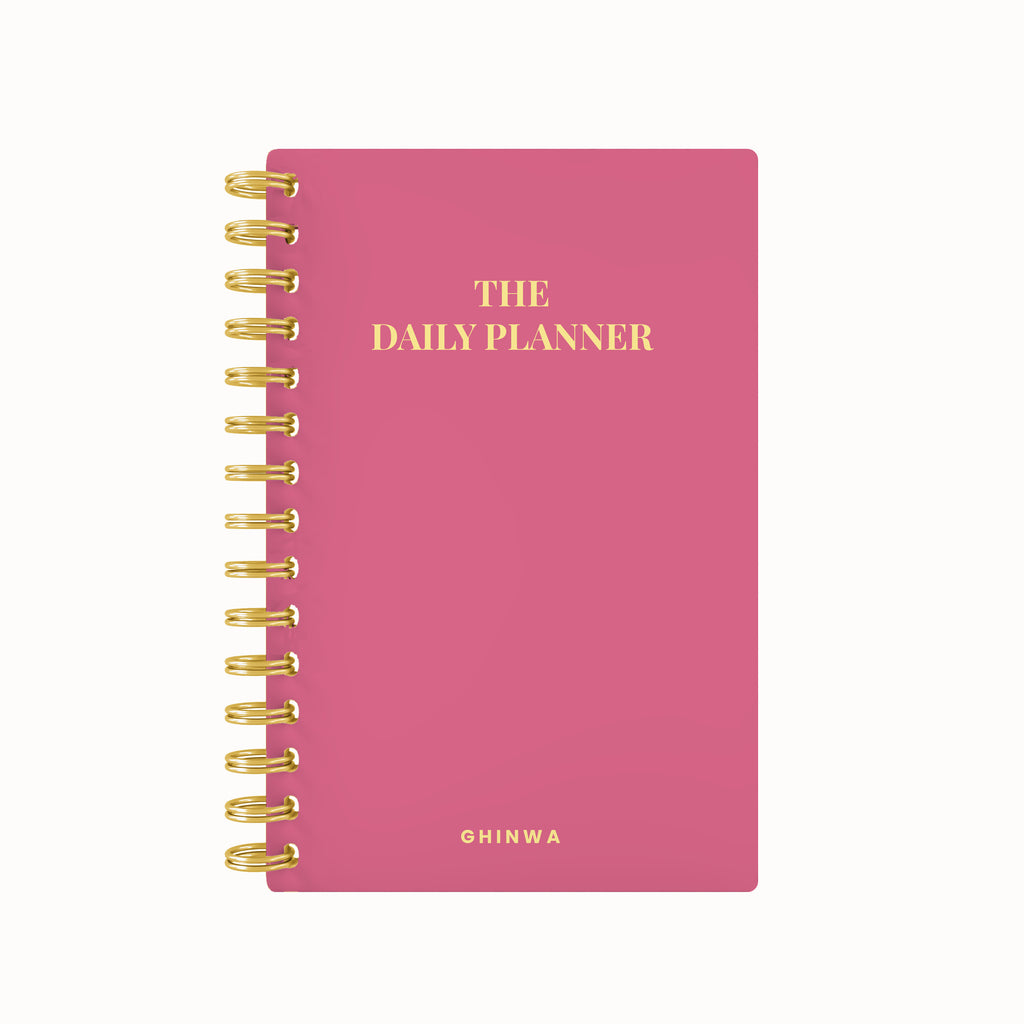 Simple Daily Foil Lined Notebook