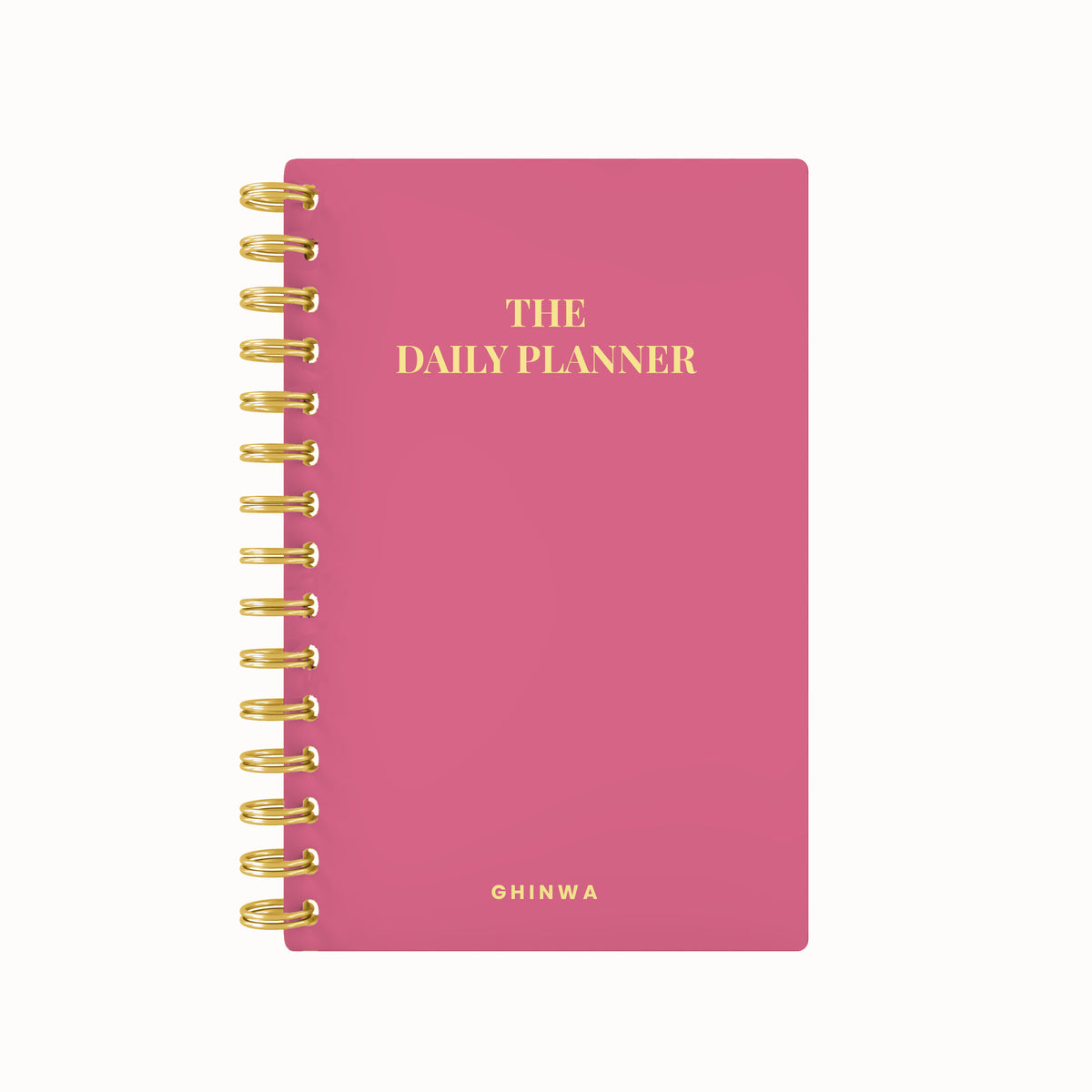 Simple Daily Foil Lined Notebook