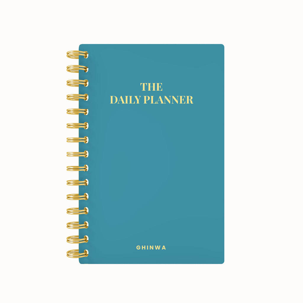 Simple Daily Foil Lined Notebook