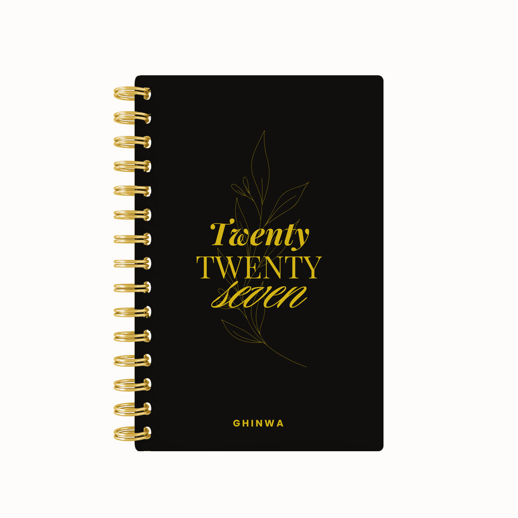 Twenty Seven Bloom Foil Lined Notebook