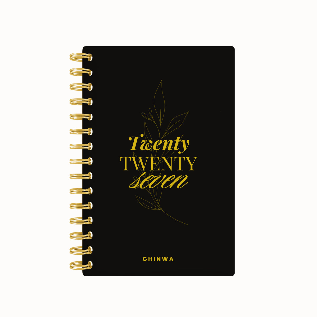 Twenty Seven Bloom Foil Lined Notebook