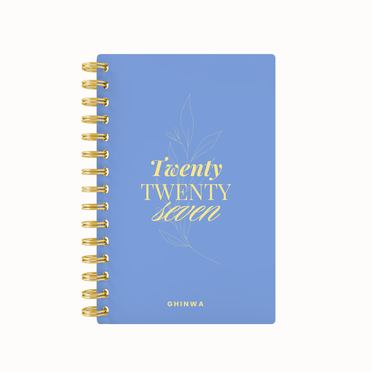Twenty Seven Bloom Foil Lined Notebook