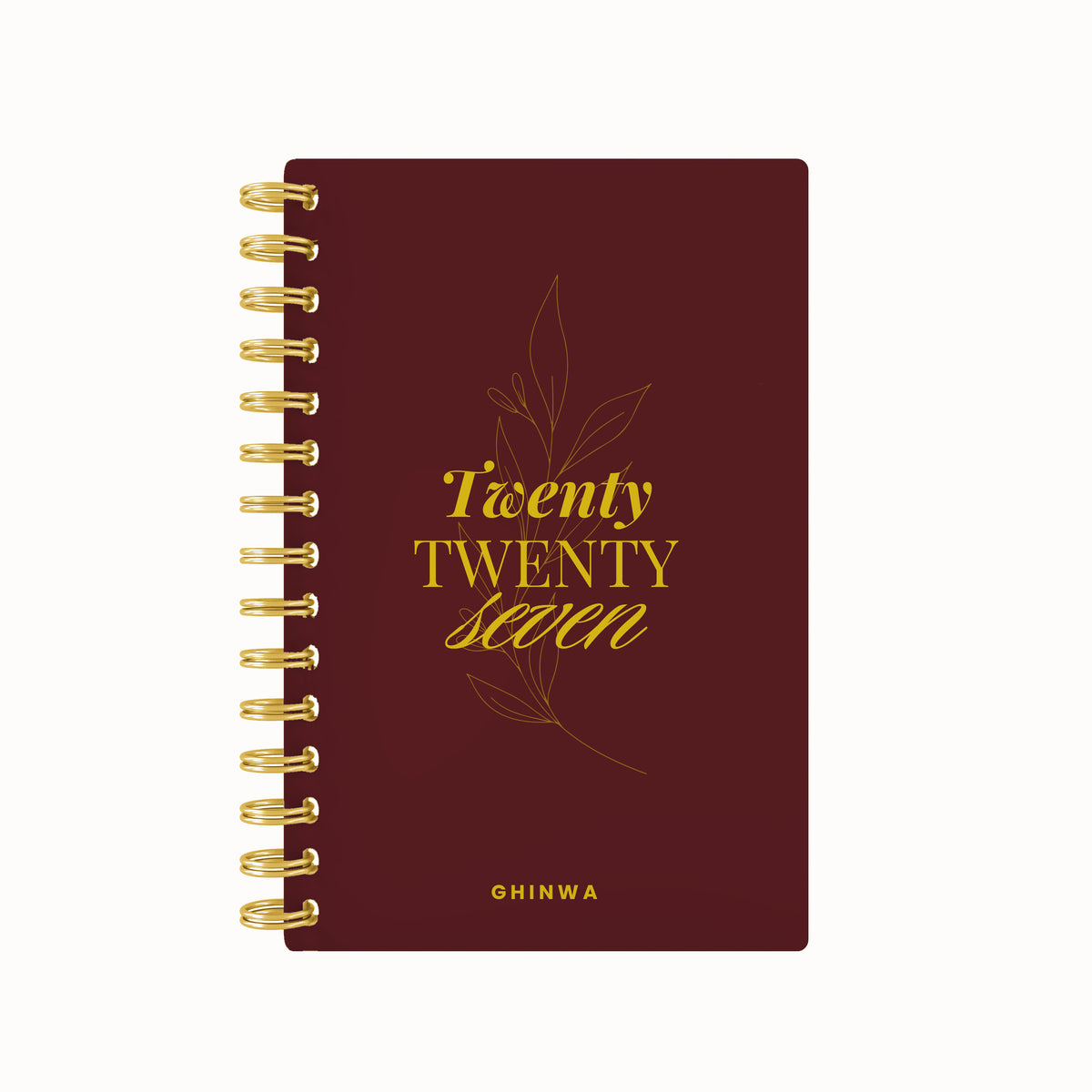 Twenty Seven Bloom Foil Lined Notebook